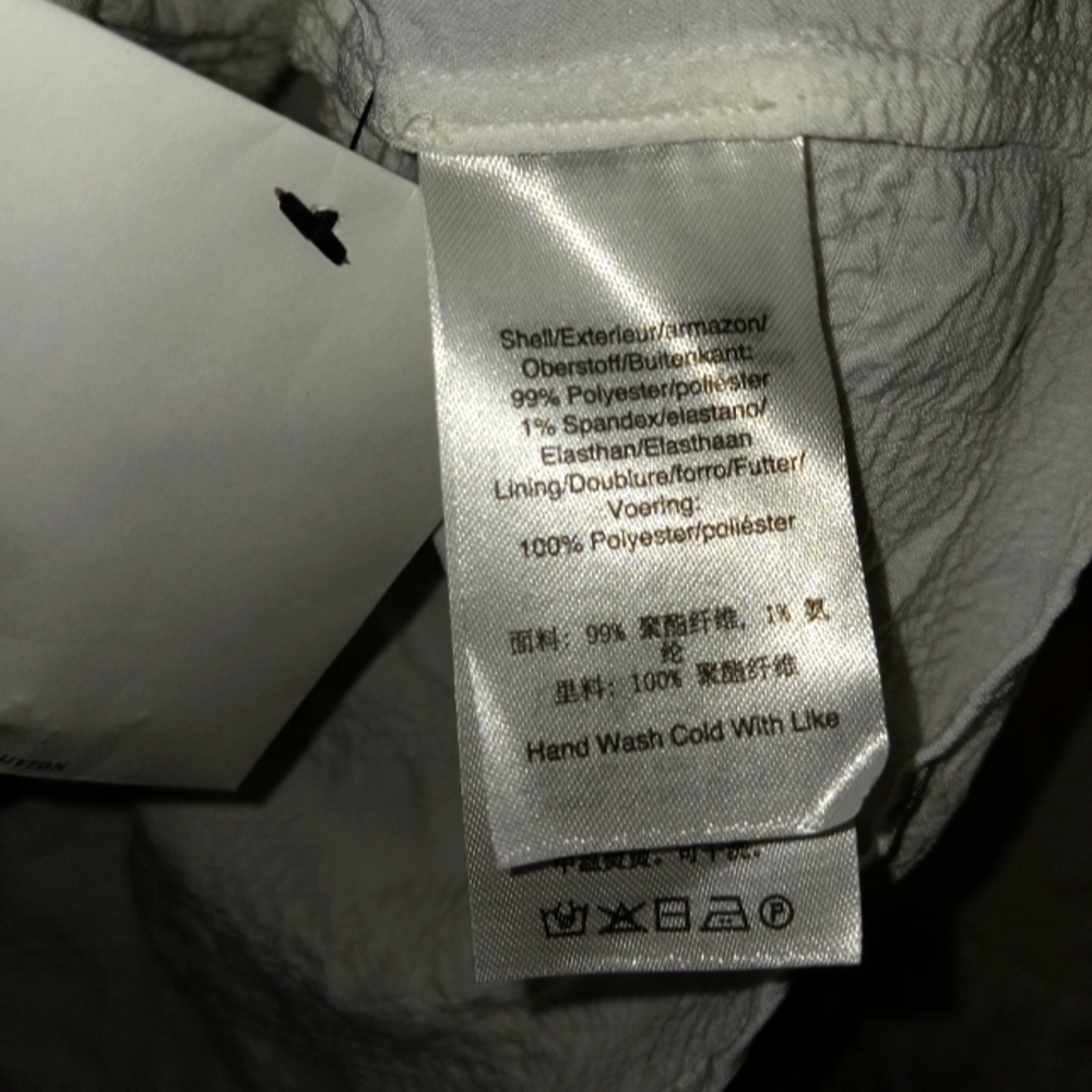 DKNY Sleeveless Blouse Tropical Rain - Picture 9 of 10